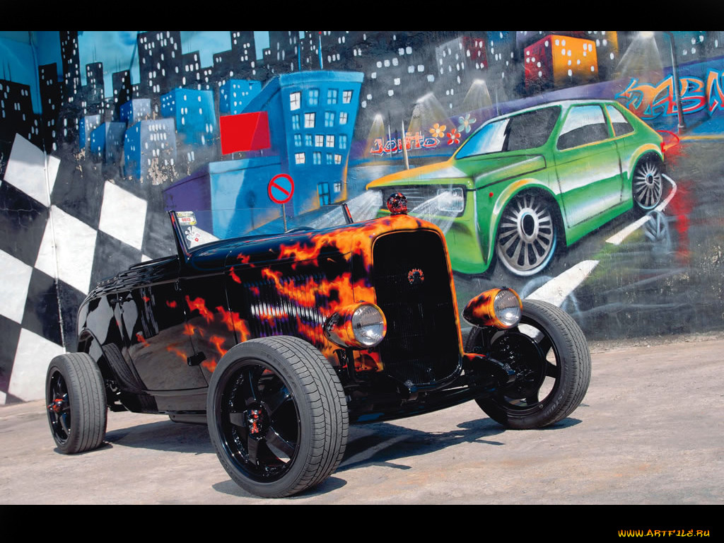 , custom, classic, car